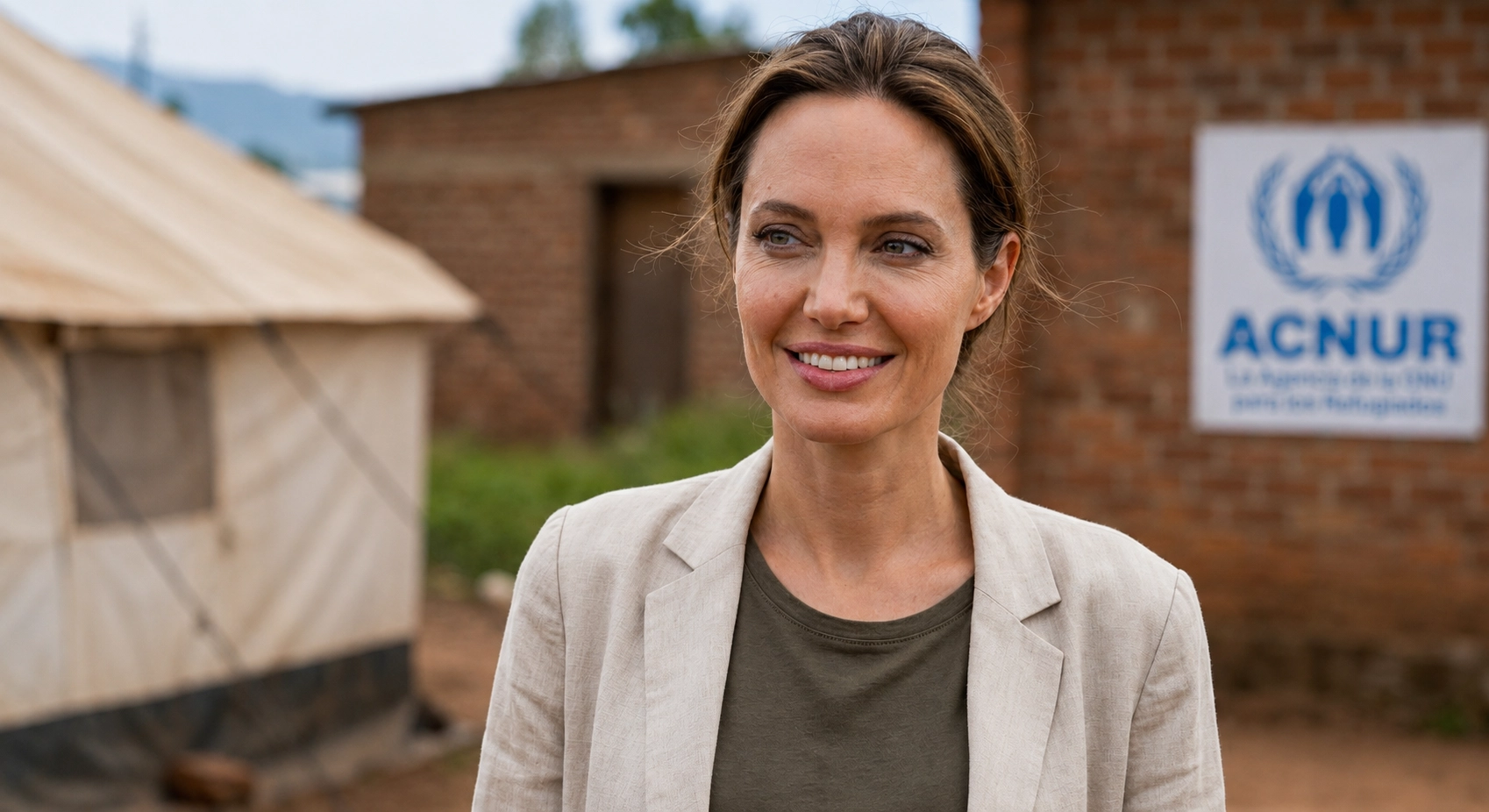 Angelina Jolie - UN Special Envoy defending refugees worldwide