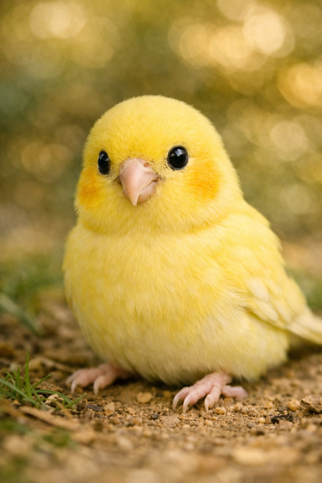 Canary bird - melodic singing stress therapy